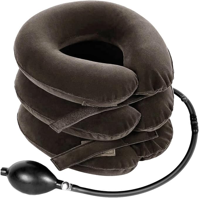 Cervical Neck Traction Device for Instant Neck Pain Relief