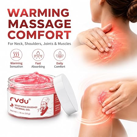 RVDU Warming Soothing Massage Gel for Muscles & Joints
