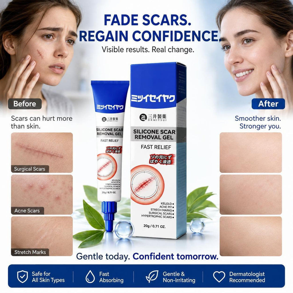 Silicone Scar Removal Gel – Advanced Scar Care Formula
